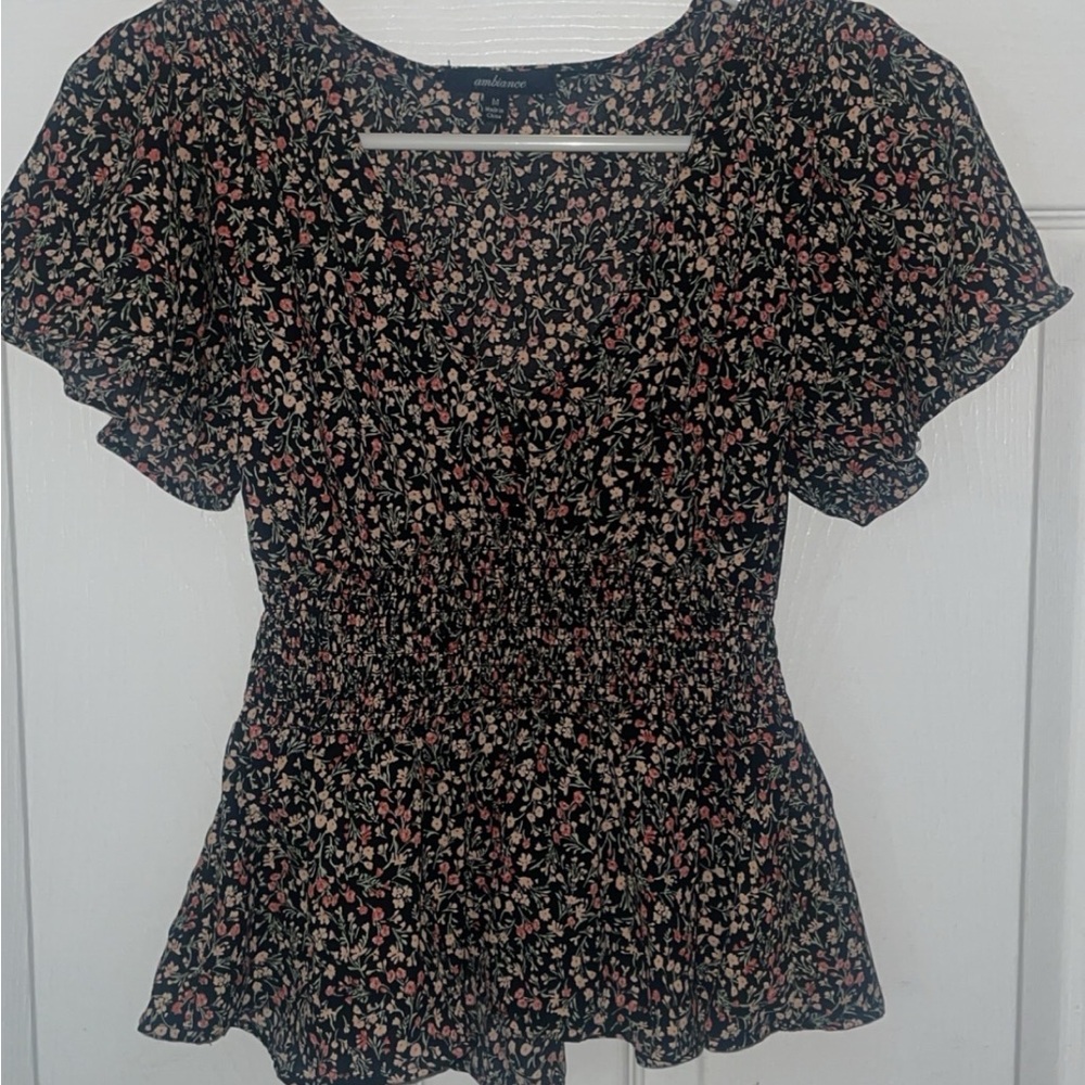 Floral Print Blouse